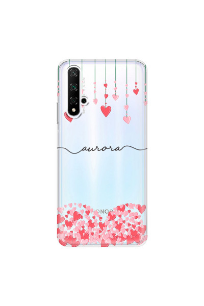 HONOR - Honor 20 - Soft Clear Case - Love Hearts Strings