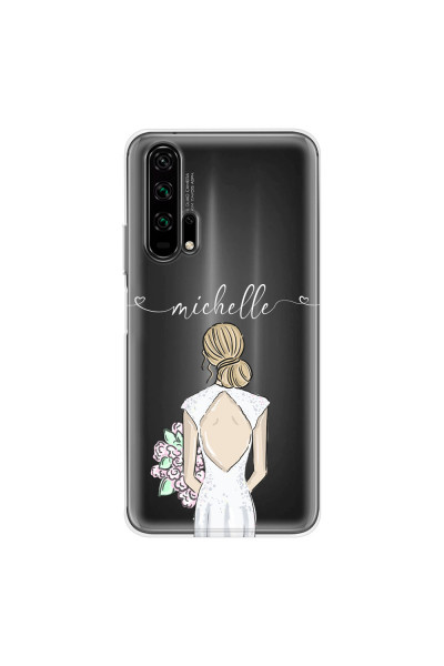HONOR - Honor 20 Pro - Soft Clear Case - Bride To Be Blonde II.