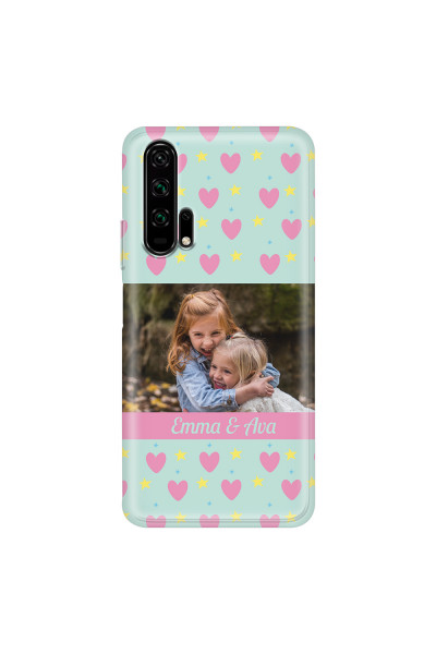 HONOR - Honor 20 Pro - Soft Clear Case - Heart Shaped Photo