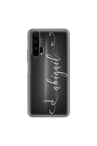 HONOR - Honor 20 Pro - Soft Clear Case - Hearts Handwritten