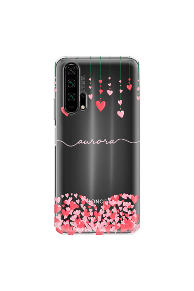 HONOR - Honor 20 Pro - Soft Clear Case - Light Love Hearts Strings