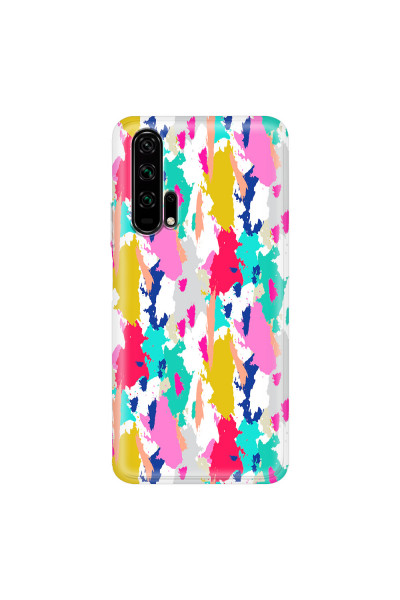 HONOR - Honor 20 Pro - Soft Clear Case - Paint Strokes