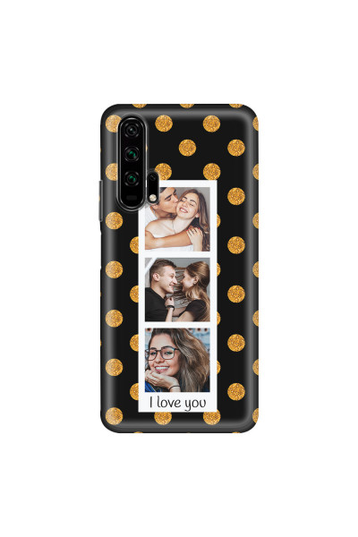 HONOR - Honor 20 Pro - Soft Clear Case - Triple Love Dots Photo