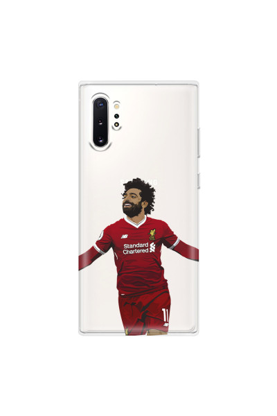 SAMSUNG - Galaxy Note 10 Plus - Soft Clear Case - For Liverpool Fans