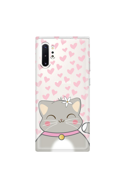 SAMSUNG - Galaxy Note 10 Plus - Soft Clear Case - Kitty