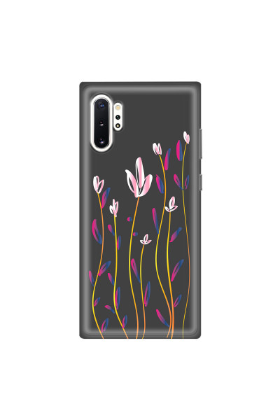 SAMSUNG - Galaxy Note 10 Plus - Soft Clear Case - Pink Tulips