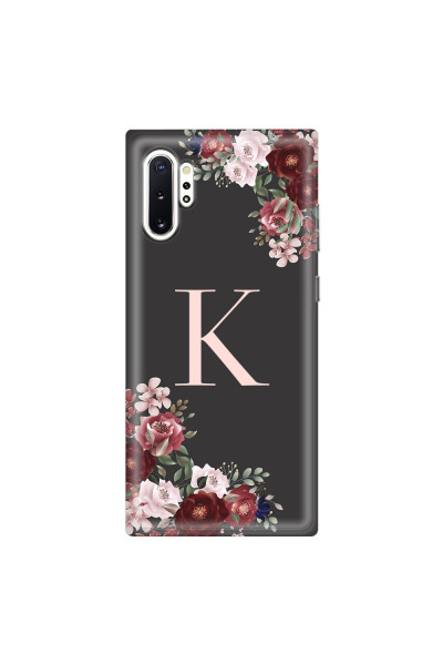 SAMSUNG - Galaxy Note 10 Plus - Soft Clear Case - Rose Garden Monogram