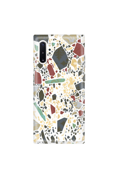 SAMSUNG - Galaxy Note 10 Plus - Soft Clear Case - Terrazzo Design IX