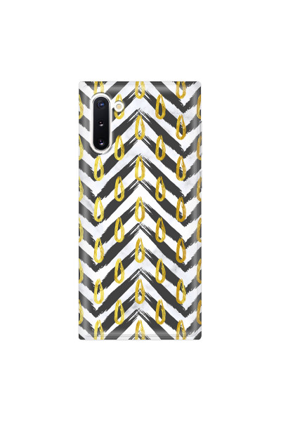 SAMSUNG - Galaxy Note 10 - Soft Clear Case - Exotic Waves