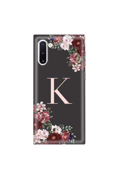SAMSUNG - Galaxy Note 10 - Soft Clear Case - Rose Garden Monogram