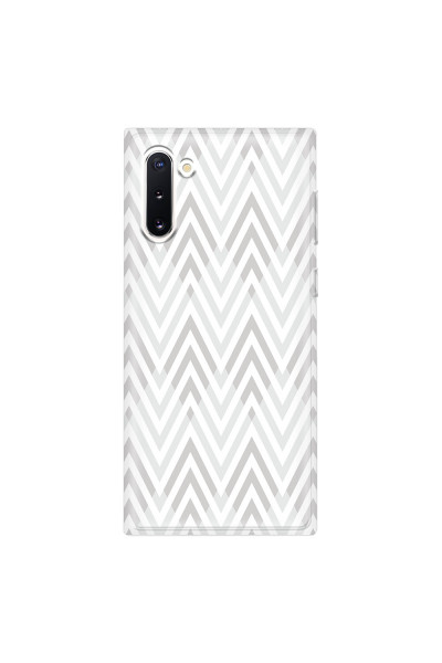 SAMSUNG - Galaxy Note 10 - Soft Clear Case - Zig Zag Patterns