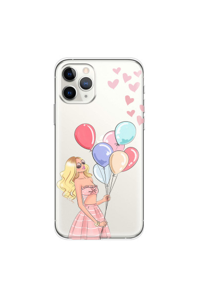 APPLE - iPhone 11 Pro - Soft Clear Case - Balloon Party