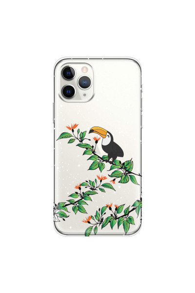APPLE - iPhone 11 Pro Max - Soft Clear Case - Me, The Stars And Toucan