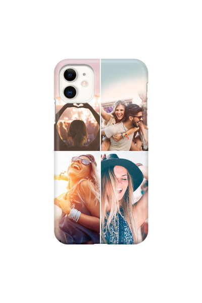 APPLE - iPhone 11 - 3D Snap Case - Collage of 4