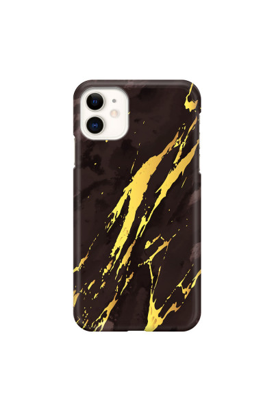 APPLE - iPhone 11 - 3D Snap Case - Marble Royal Black