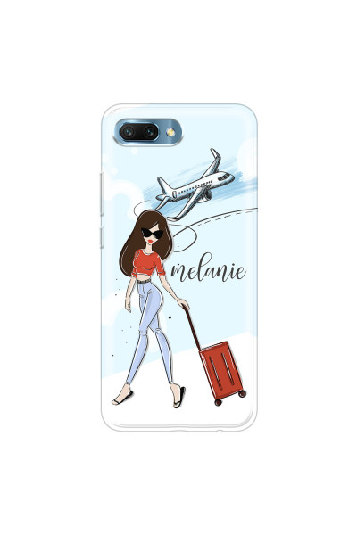 HONOR - Honor 10 - Soft Clear Case - Travelers Duo Brunette