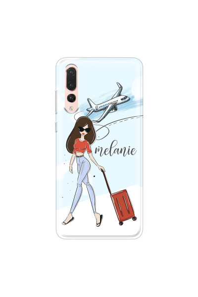 HUAWEI - P20 Pro - Soft Clear Case - Travelers Duo Brunette