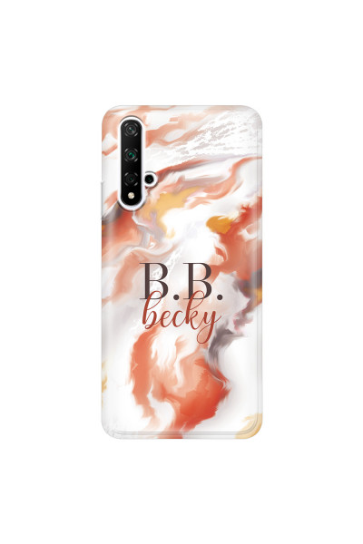 HONOR - Honor 20 - Soft Clear Case - Streamflow Autumn Passion