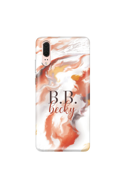 HUAWEI - P20 - Soft Clear Case - Streamflow Autumn Passion