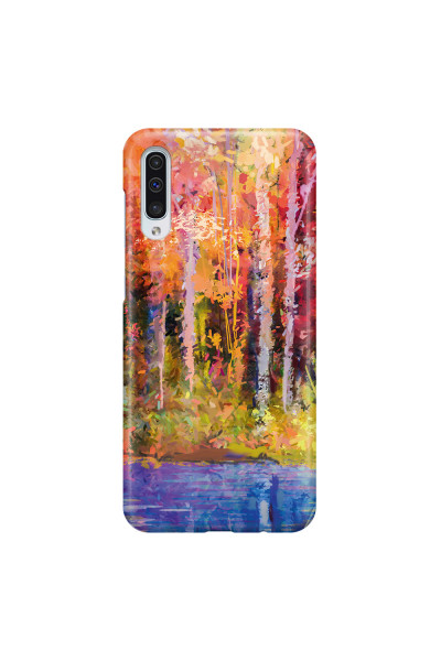 SAMSUNG - Galaxy A70 - 3D Snap Case - Autumn Silence