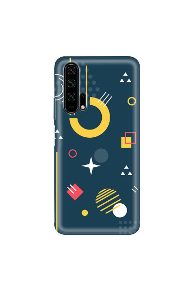 HONOR - Honor 20 Pro - Soft Clear Case - Retro Style Series II.