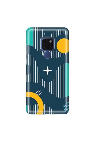HUAWEI - Mate 20 - Soft Clear Case - Retro Style Series IV.