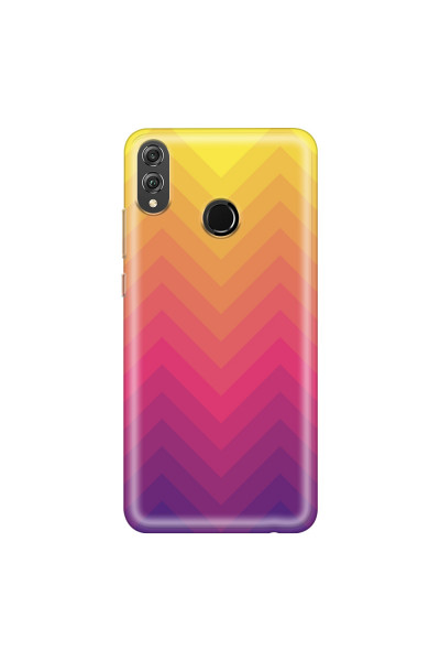 HONOR - Honor 8X - Soft Clear Case - Retro Style Series VII.