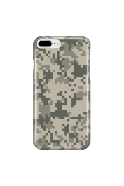 APPLE - iPhone 8 Plus - 3D Snap Case - Digital Camouflage