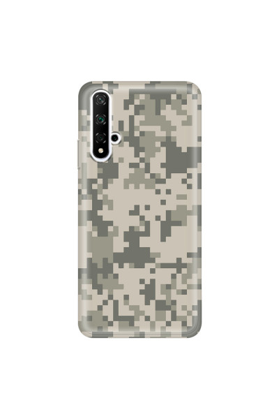 HONOR - Honor 20 - Soft Clear Case - Digital Camouflage