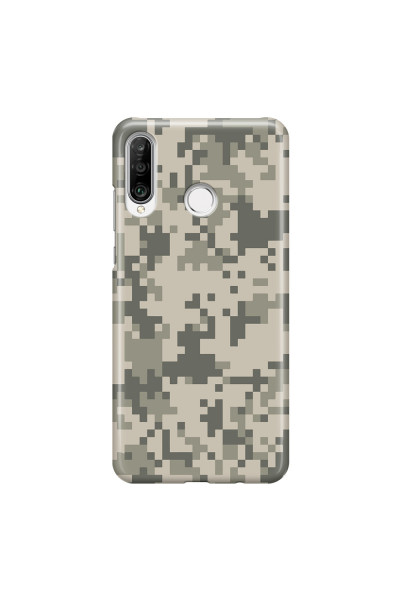 HUAWEI - P30 Lite - 3D Snap Case - Digital Camouflage