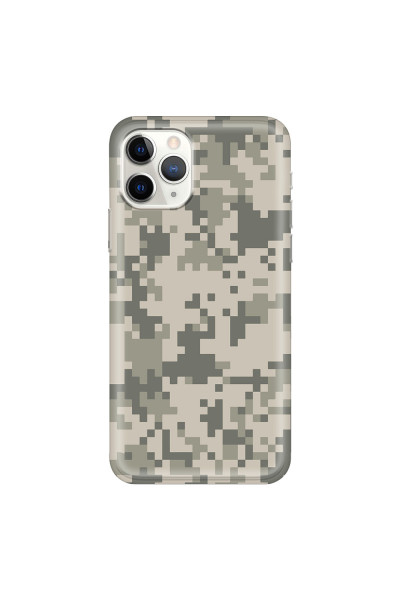 APPLE - iPhone 11 Pro Max - Soft Clear Case - Digital Camouflage