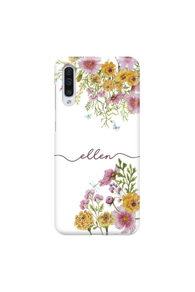 SAMSUNG - Galaxy A50 - 3D Snap Case - Meadow Garden with Monogram