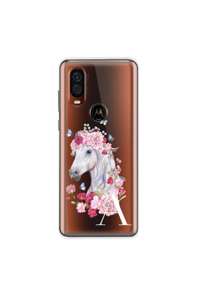 MOTOROLA by LENOVO - Moto One Vision - Soft Clear Case - Magical Horse