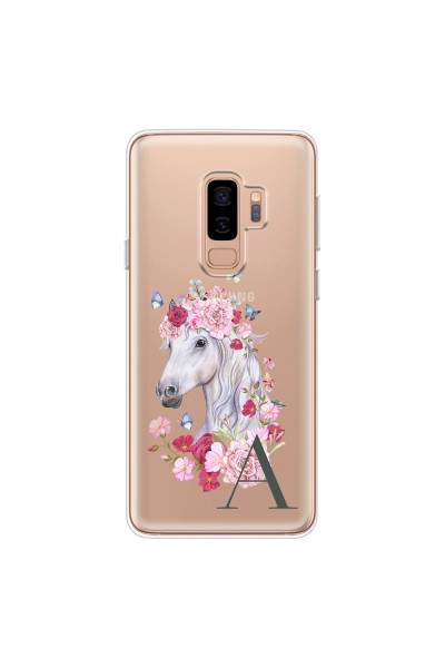 SAMSUNG - Galaxy S9 Plus 2018 - Soft Clear Case - Magical Horse