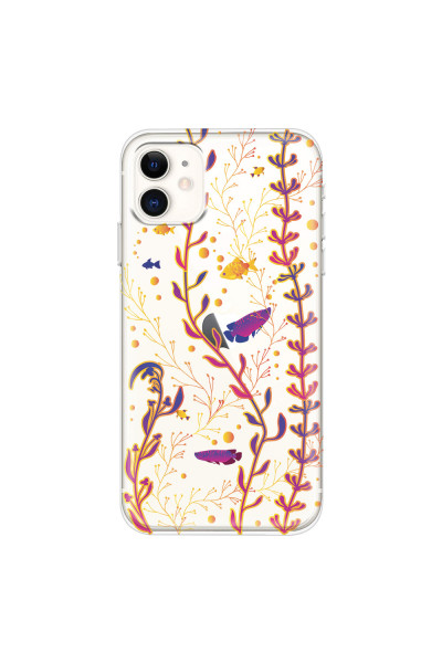 APPLE - iPhone 11 - Soft Clear Case - Clear Underwater World