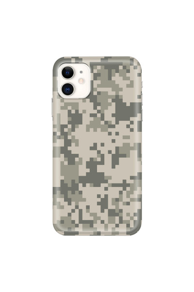 APPLE - iPhone 11 - Soft Clear Case - Digital Camouflage