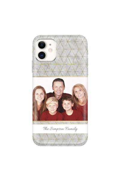 APPLE - iPhone 11 - Soft Clear Case - Happy Family