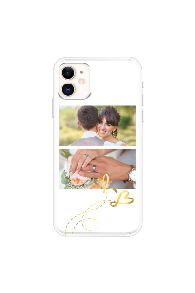 APPLE - iPhone 11 - Soft Clear Case - Wedding Day