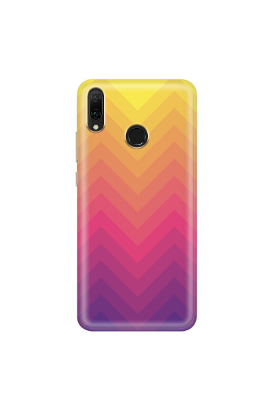 HUAWEI - Y9 2019 - Soft Clear Case - Retro Style Series VII.