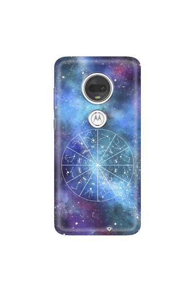 MOTOROLA by LENOVO - Moto G7 - Soft Clear Case - Zodiac Constelations