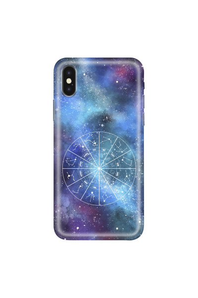 APPLE - iPhone XS - Soft Clear Case - Zodiac Constelations
