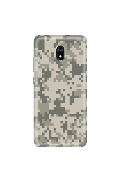 XIAOMI - Redmi 8A - Soft Clear Case - Digital Camouflage