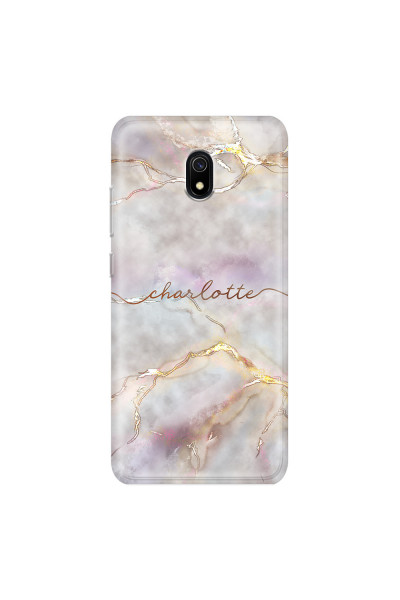 XIAOMI - Redmi 8A - Soft Clear Case - Marble Rootage