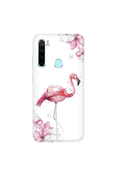 XIAOMI - Redmi Note 8 - Soft Clear Case - Pink Tropes