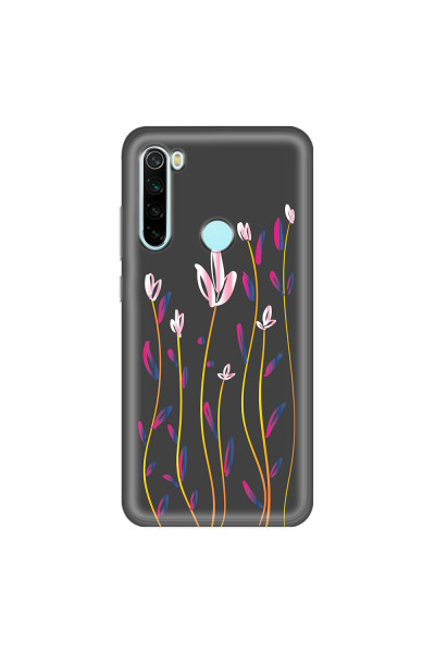 XIAOMI - Redmi Note 8 - Soft Clear Case - Pink Tulips