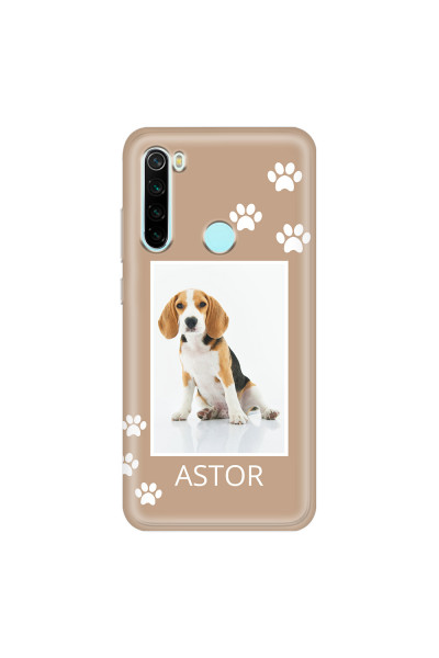 XIAOMI - Redmi Note 8 - Soft Clear Case - Puppy