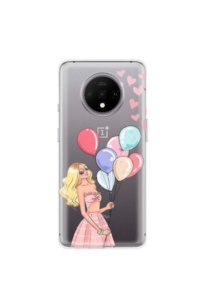 ONEPLUS - OnePlus 7T - Soft Clear Case - Balloon Party