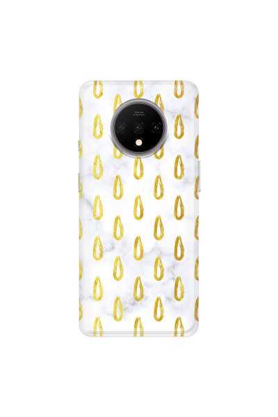 ONEPLUS - OnePlus 7T - Soft Clear Case - Marble Drops