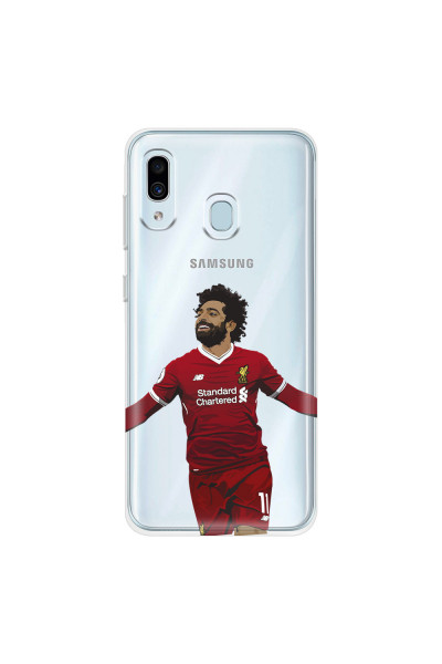 SAMSUNG - Galaxy A20 / A30 - Soft Clear Case - For Liverpool Fans
