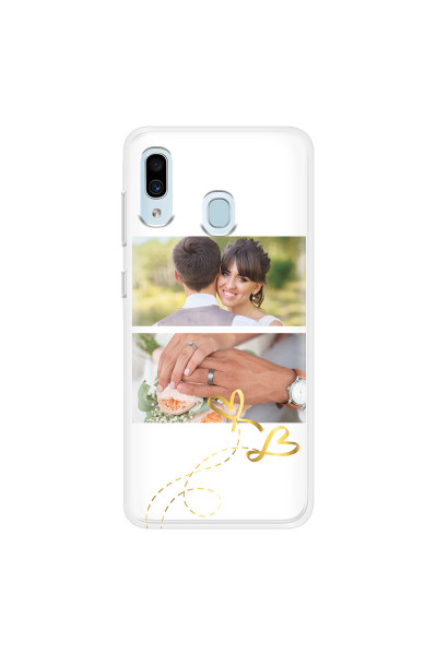 SAMSUNG - Galaxy A20 / A30 - Soft Clear Case - Wedding Day